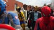 MARVEL TAKES OVER NYC EPIC FLASH MOB!
