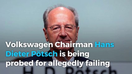 Volkswagen chairman under investigation as scandal deepens