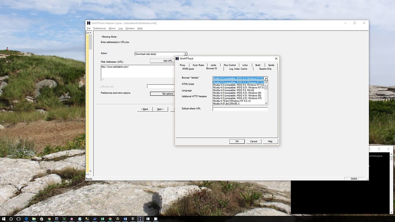 How To Use  HTTrack ( Clone WebSite )Part 2 2017