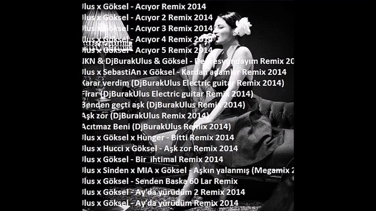 DjBurakUlus + Göksel - Acıyor Piano Gunels Music Remix 2016
