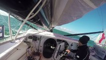 Voile : Vendée Globe : Jérémie Beyou filme son départ