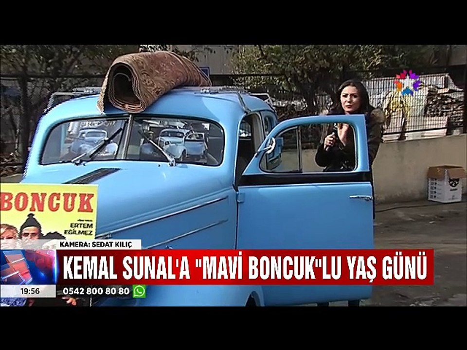 Kemal Sunal'a Mavi Boncuk'lu Yaş günü kutlaması