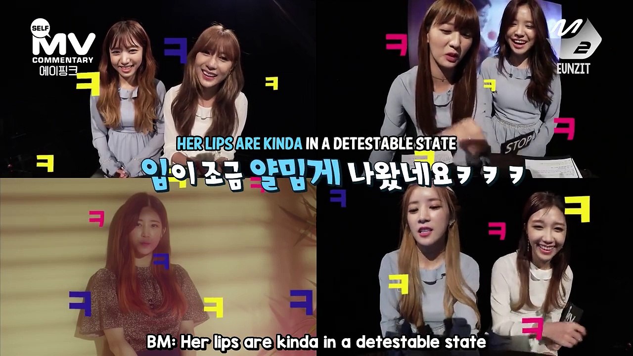 [ENG] 161012 Apink Only One MV Commentary