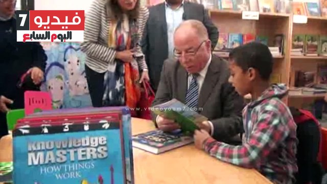 وزير الثقافة خلال افتتاحه مكتبة الطفل بأسيوط: الصعيد مهد الحضارة والمبدعين ونريد تغيير الصورة المشوهة عنه