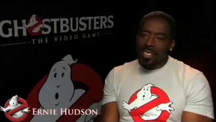 ERNIE HUDSON - INTERVIEW  VO (Ghostbusters Game Promo)