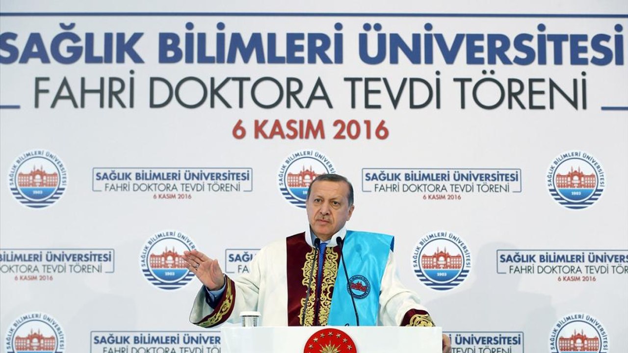 Erdoğan: "Bunların amacı Türkiye'yi sıkıntıya sokmak"