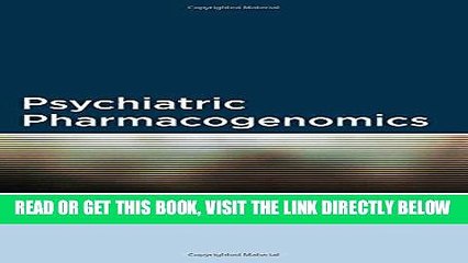 [READ] EBOOK Psychiatric Pharmacogenomics ONLINE COLLECTION