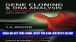 [FREE] EBOOK Gene Cloning and DNA Analysis: An Introduction ONLINE COLLECTION