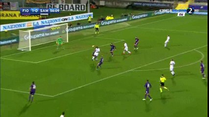 Luis Muriel Goal HD - Fiorentina 1-1 Sampdoria - 06-11-2016