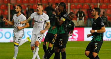 Fenerbahçe Deplasmanda Akhisar Belediyespor'u 3-1 Yendi