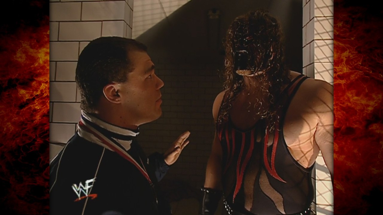 Kane & Kurt Angle Backstage Segment 11/27/00