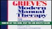 [FREE] EBOOK Grieve s Modern Manual Therapy: The Vertebral Column, 2e BEST COLLECTION