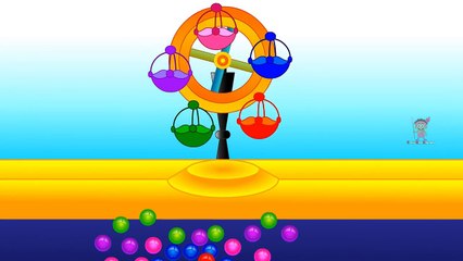 Learn Colors with Exhibition Gaint Wheel | Learning Colors for Children Kids Toddlers Baby Video