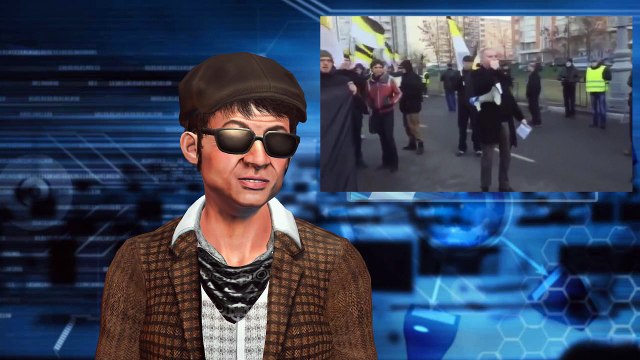 Слава Киевской Руси! - Русский марш в Москве. 4 ноября 2016г.