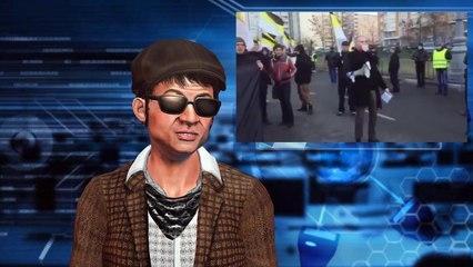 " Слава Киевской Руси!"- "Русский марш" в Москве. 4 ноября 2016г.