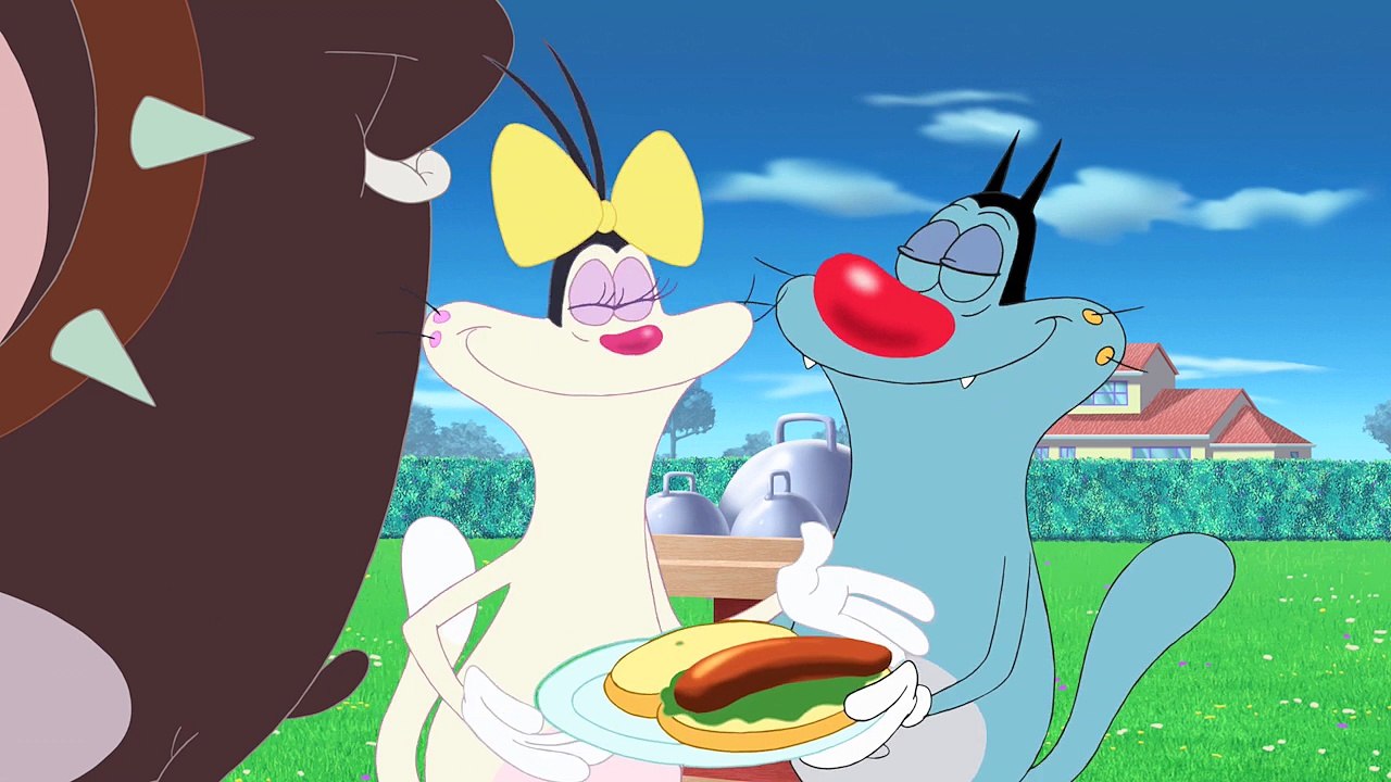 Oggy and the Cockroaches - Valentine's Special Compilation 1H in HD