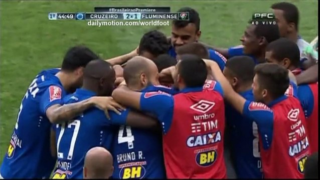 Willian Goal HD - Cruzeiro 2 - 1 Fluminense - 06.11.2016 HD