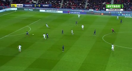 Edinson Cavani Goal HD - Paris SG	2-0	Rennes 06.11.2016