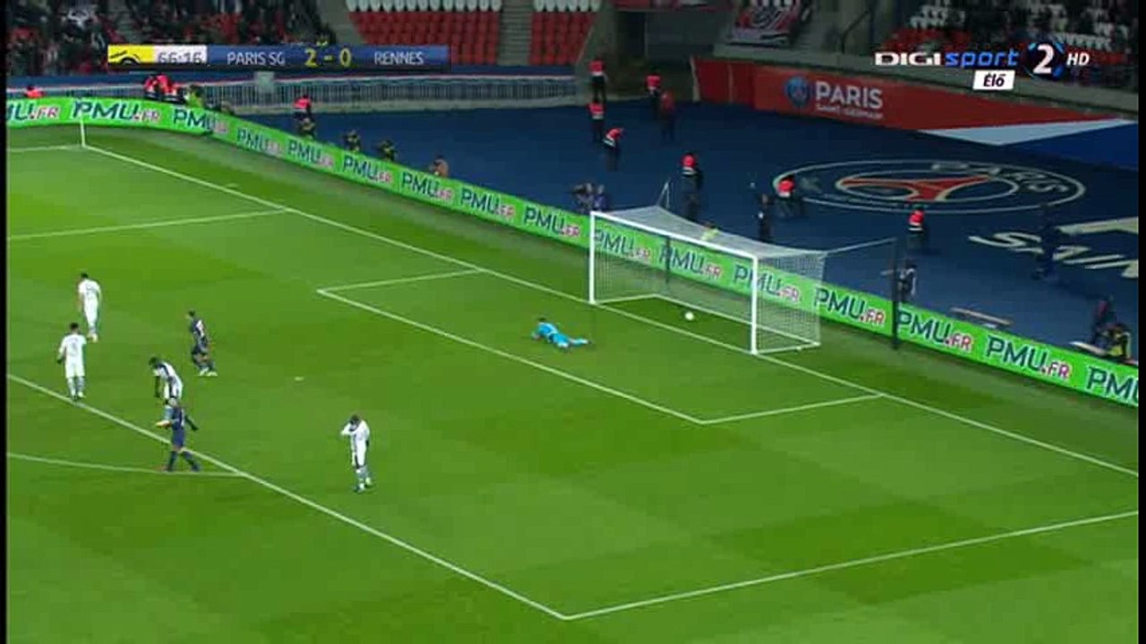 Adrien Rabiot Goal HD - PSG 3-0 Rennes - 06-11-2016