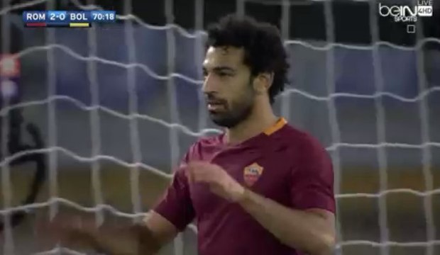 AS Roma 3-0 Bologna FC - All Goals Exclusive - Hattrick Mohamed Salah (06/11/2016)