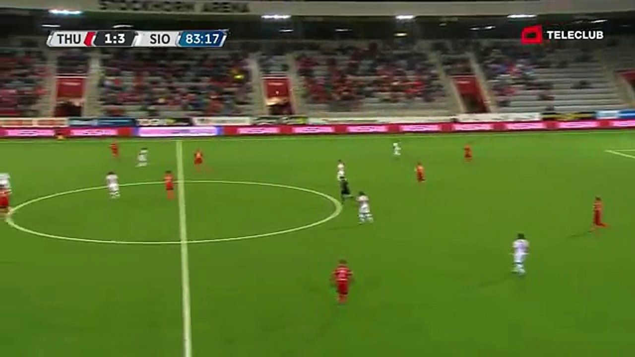 FC Thun 2:3 FC Sion (Swiss Super League 14. Runde 2016/2017 5.November 2016)