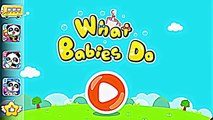 What Babies do | Learn Toilet Training - Babybus little Panda - Educational Games to Play