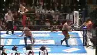 AJ Styles & Kenny Omega vs Shinsuke Nakamura & Yoshi Hashi Highlights