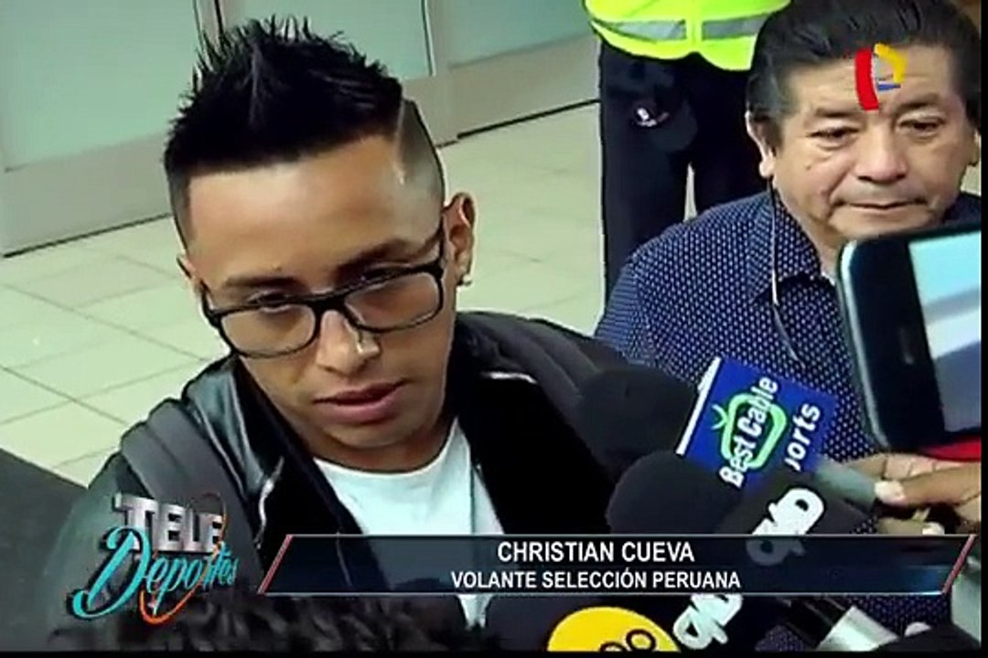 Selección Peruana: Christian Cueva llegó a Lima para los entrenamientos