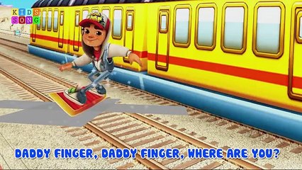 SUBWAY SURFERS Finger Family - Nursery Rhymes