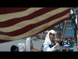 Chiến binh thời Trung Cổ xuất hiện ở Nhà Thờ Đức Bà Sài Gòn