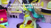 BIG MY LITTLE PONY CANTERLOT CASTLE House Tour with Spike & Fluttershy HMP Shorts part1