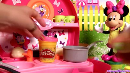 Download Video: Minnies Mini Kitchen Play Doh Disney Minnie Mouse Bowtique Bow-Toons Cuisine Cucina Kuche