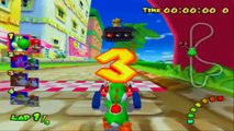 Mario Kart Double Dash!! - Mushroom Cup 100cc - Gameplay Walkthrough - Part 4 [GCN]
