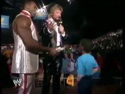 million dollar man ted dibiase rips kid off