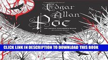 Best Seller Edgar Allan Poe: An Adult Coloring Book Free Read