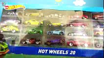 HOTWHEELS of 20 pieces of COOL MACHINES. An animated cartoon about machines for children - YouTube
