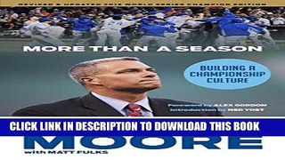 Best Seller More Than a Season: Building a Championship Culture Free Read