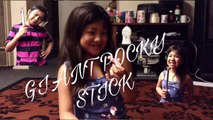 TASTE TESTING A GIANT POCKY STICK! | Emily's Inpack