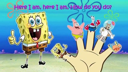 Download Video: SpongeBob SquarePants Finger Family Nursery Rhymes Lyrics