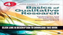 Read Now Basics of Qualitative Research: Techniques and Procedures for Developing Grounded Theory