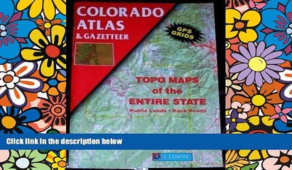 Ebook Best Deals  Colorado Atlas   Gazetteer  Buy Now