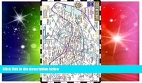 Must Have  Streetwise Paris Metro Map - Laminated Subway Paris Map   RER System for Travel -