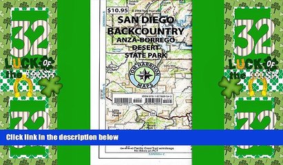 Buy NOW  Recreation Map of the San Diego Backcountry: Waterproof, synthetic paper (Tom Harrison