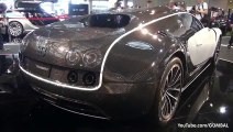 $3.5 Million Bugatti Veyron 16.4 Mansory Vivere - Start up + Driving Sound!