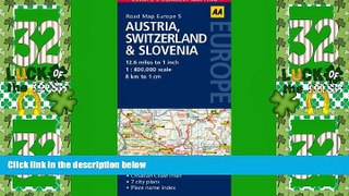 Buy NOW  Road Map Austria, Switzerland   Slovenia (Road Map Europe)  Premium Ebooks Online Ebooks