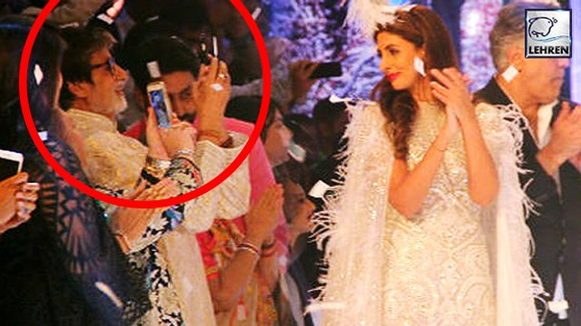 Amitabh Bachchan Adorably Clicks Daughter Shweta On The Ramp
