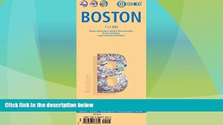 Big Sales  Laminated Boston Map by Borch (English, Spanish, French, Italian and German Edition)