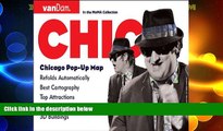 Buy NOW  Pop-Up Chicago Map by VanDam - City Street Map of Chicago - Laminated folding pocket size