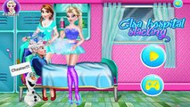 Disney Frozen - Princess Elsa Hospital Slacking | Best Kids Games 2016