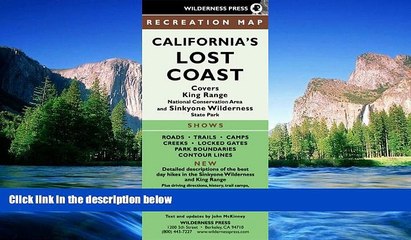 Ebook Best Deals  MAP Californias Lost Coast Rec (Wilderness Press Maps)  Buy Now